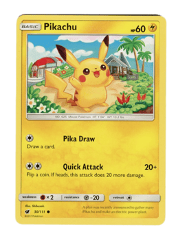 2017 Pikachu #30 Crimson Invasion