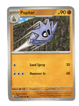 2025 Pupitar #48 Prismatic Evolutions