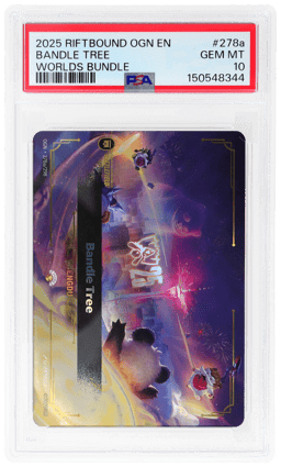2025 League of Legends Riftbound Worlds Bundle Chengdu Bandle Tree #278a PSA 10