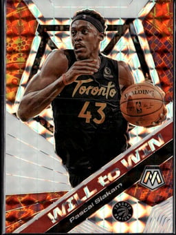 2019 Pascal Siakam #8 Mosaic Will to Win