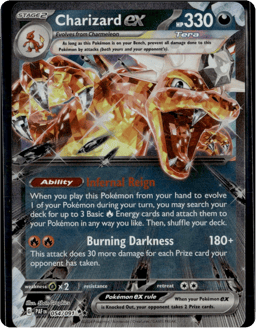 2024 Charizard ex #54 Paldean Fates