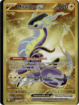 2023 Miraidon ex #253 Scarlet & Violet