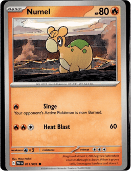 2024 Numel #11 Paldean Fates