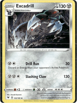 2020 Excadrill #122 Vivid Voltage