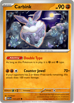 2026 Carbink #117 Ascended Heroes