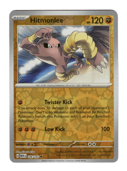 2023 Hitmonlee #106 151