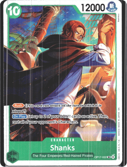 2026 Shanks (foil) #22 The World's Strongest Warriors