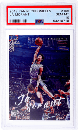 2019 Panini Chronicles Luminance Ja Morant #165 PSA 10