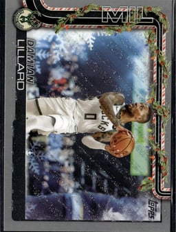 2025 Damian Lillard #H44 Topps Holiday