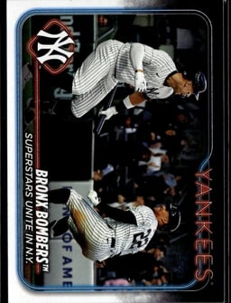 2024 Aaron Judge & Juan Soto #US181 Topps Update