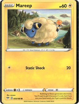 2020 Mareep #55 Darkness Ablaze