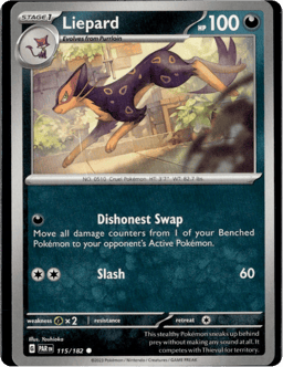 2023 Liepard #115 Paradox Rift