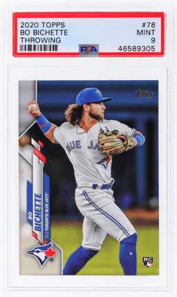 2020 Topps Bo Bichette #78 PSA 9