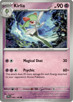 2023 Kirlia #85 Scarlet & Violet