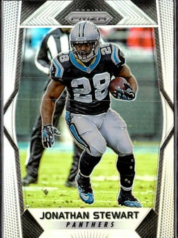 2017 Jonathan Stewart #100 Prizm