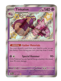 2024 Tinkaton #167 Paldean Fates