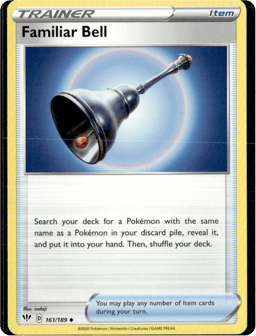 2020 Familiar Bell #161 Darkness Ablaze