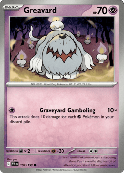 2024 Greavard #42 Paldean Fates