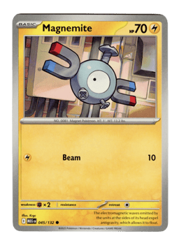 2025 Magnemite #45 Mega Evolution