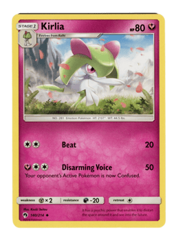 2018 Kirlia #140 Lost Thunder