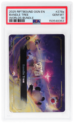 2025 Riftbound: League of Legends Origins Worlds Bundle Chengdu Bandle Tree #278a PSA 10