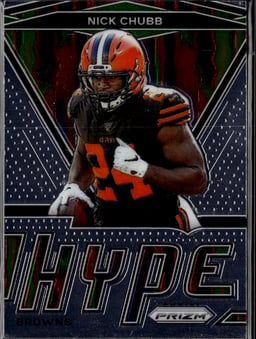 2020 Nick Chubb #2 Prizm Hype