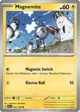 2023 Magnemite #63 Scarlet & Violet