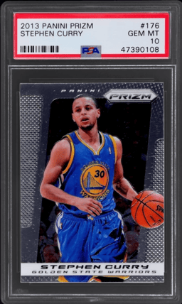 2013 Panini Prizm Stephen Curry #176 PSA 10