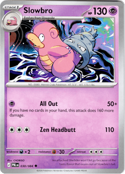 2026 Slowbro #30 Pitch Black