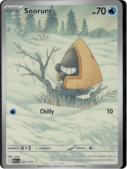 2026 Snorunt #227 Ascended Heroes