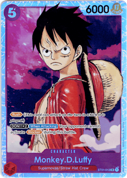 2022 Monkey.D.Luffy (foil) #12 Straw Hat Crew