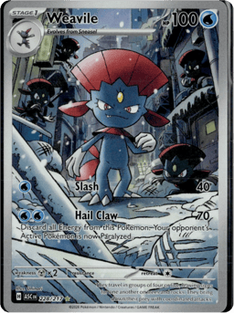 2026 Weavile #228 Ascended Heroes