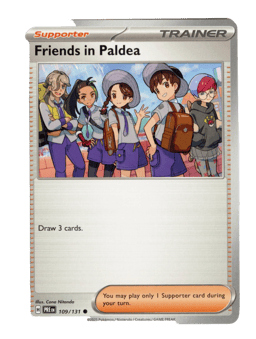 2025 Friends in Paldea #109 Prismatic Evolutions