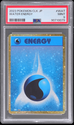 2023 Pokemon TCG Classic Japanese Water Energy #33 PSA 9