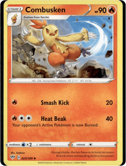2020 Combusken #23 Darkness Ablaze