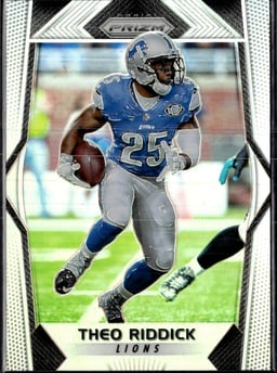 2017 Theo Riddick #148 Prizm