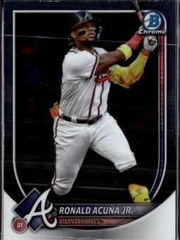 2025 Ronald Acuna Jr. #13 Bowman Chrome