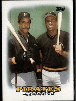 1988 Barry Bonds #231 1987 Team Leaders