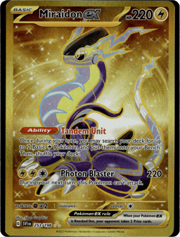 2023 Miraidon ex #253 Scarlet & Violet