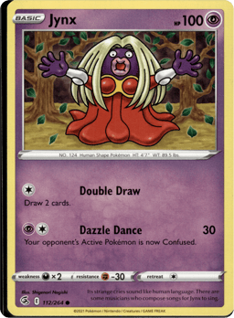 2021 Jynx #112 Fusion Strike