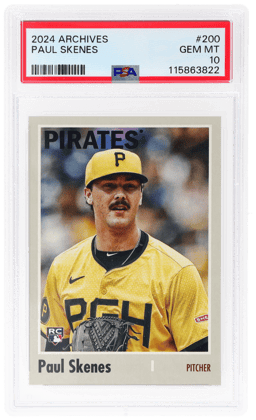 2024 Topps Archives Paul Skenes #200 PSA 10