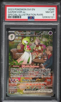 2023 Pokemon Scarlet & Violet SIR Gardevoir ex #245 PSA 8 NM-MT