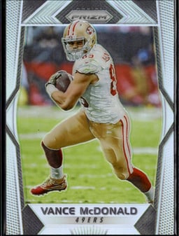 2017 Vance McDonald #36 Prizm