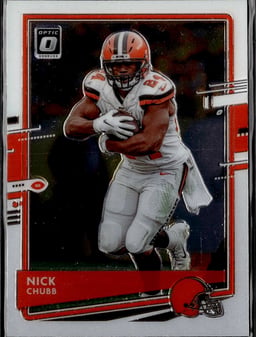2020 Nick Chubb #27 Donruss Optic