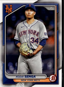 2024 Kodai Senga #1 Bowman