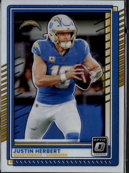 2025 Justin Herbert #109 Donruss Optic