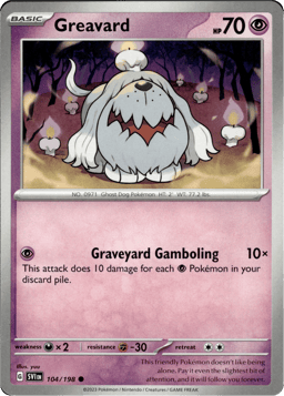 2024 Greavard #42 Paldean Fates