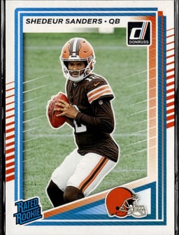 2023 Shedeur Sanders #306 Rated Rookie