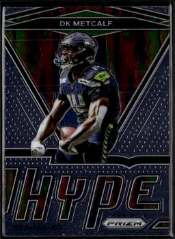 2020 DK Metcalf #8 Prizm Hype