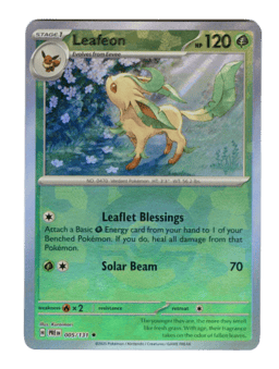 2025 Leafeon  (Poke Ball)  #5 Prismatic Evolutions